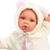 Llorens 14208 Lėlė Julija 42 cm su minkštu pilvuku