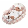 Llorens lėlė su rožine antklode, 40 cm (GXP-605841)