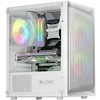 LOGIC ATOS ARGB Mini USB 3.0 Enclosure Baltas