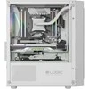LOGIC ATOS ARGB Mini USB 3.0 Enclosure Baltas