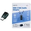 „LogiLink Adapteris“ garso adapteris USB-C/M, 3,5 mm/F, DAC, EQ