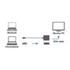 LOGILINK UA0237A LOGILINK – USB-C 3.1 į VGA adapteris