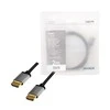 LOGILINK CHA0101 HDMI cable A/M to A/M 4K/60 Hz alu juodas/pilkas 2m