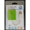 Logilink | USB 2.0 Hub 4-Port, Smile, Žalias