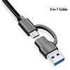 HUB USB LogiLink LogiLink USB 3.2 Gen1 Hub 7 Port Ein-/Ausschalter juodas