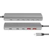 LogiLink Hub USB3.2 Gen2, 2xUSB A, 2x USB-C, PD, 100W