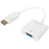 Prisijungti | Logilink CV0059B, Ekrano prievadas 1.2 į VGA Active Adapteris su 15cm laidu : | Baltas | DisplayPort | VGA