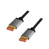 LogiLink DisplayPort 1.4 M/M 3.0m juoda-pilka