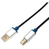 LOGILINK BUAB220 LOGILINK - Premium USB 2.0 jungties kabelis, USB-A kištukas iki USB-B kištukas, 2m