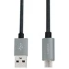 Kabelis USB LogiLink USB-A - 2 m Juodas (CU0134)