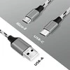 LogiLink Kabelis USB2.0 A/M arba micro USB + USB-C, 1,2m