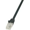 LOGILINK CP2023U LOGILINK - Patchcord Cat.6 U/UTP EconLine 0,5m Juodas