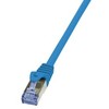 LOGILINK CQ3096S LOGILINK - Komutacinis kabelis Cat.6A 10G S/FTP PIMF PrimeLine mėlynas 10m