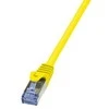 LOGILINK CQ3037S LOGILINK -Komutacinis kabelis Cat.6A 10G S/FTP PIMF PrimeLine geltona 1m