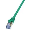 LOGILINK CQ3035S LOGILINK - Komutacinis kabelis Cat.6A 10G S/FTP PIMF PrimeLine žalias 1m