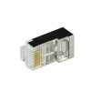 LOGILINK MP0021 LOGILINK - Kištukinė jungtis Cat.6 RJ45 100vnt. komplektas, ekranuotas, pilkas