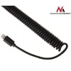 Maclean MCE76 37545 Automobilinis įkroviklis 2xUSB, 5.2A, „Lightning“ spiralė 1.8m