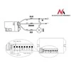 MACLEAN MCE32 Maclean MCE32 automatinis jungiklis su PIR judesio jutiklio jutiklio apsauga 800W