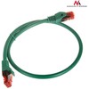 MACLEAN MCTV-302G Maclean MCTV-302G Patchcord UTP cat6 Kabelio kištukas-kištukas 2m žalias