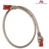 MACLEAN MCTV-303S Maclean MCTV-303S Patchcord UTP cat6 Kabelio kištukas-kištukas 3m sidabrinis