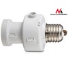 MACLEAN MCE21W Maclean MCE21 W lemputės tvirtinimas su šviesos jutikliu E27 100W baltas