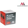 MACLEAN MCE72 Maclean MCE72 Plug Adapteris UK to EU juodas