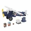 Marioinex mini vafliniai Wedel kaladėlės - RWD-13 Plane 120 dienų