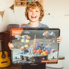 MARIOINEX mini vafliniai konstravimo kaladėlės, kosmoso pagrindas, 618 detalių