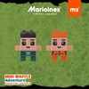 Konstruktorius Marioinex Mini Waffle Slaptas urvas, 148 d.