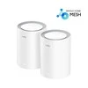 Maršrutizatorius NAMŲ SISTEMA WI-FI CUDY-M1800/2 Wi-Fi 6, 2.4 GHz, 5 GHz, 574 Mbps + 1201 Mbps