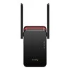 Maršrutizatorius Wi-Fi Stiprintuvas - Cudy RE3000 2400-5000 MHz 574/2402 Mbit/s Raudonas/Juodas