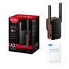 Maršrutizatorius Wi-Fi Stiprintuvas - Cudy RE3000 2400-5000 MHz 574/2402 Mbit/s Raudonas/Juodas