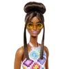 Mattel Barbie - Fashionista Doll - With Bun And Crochet Halter Dress (HJT07)