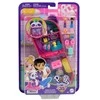 Mattel Žaidimų rinkinys Polly Pocket Panda Bubble arbatos dėžutė su 2 mini figūrėlėmis ir panda HWN95