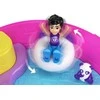 Mattel Žaidimų rinkinys Polly Pocket Panda Bubble arbatos dėžutė su 2 mini figūrėlėmis ir panda HWN95