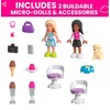 Mattel Mega Bloks Barbie Blocks kabrioleto rinkinys ir ledų stovas HPN78
