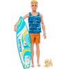 Mattel BARBIE KEN SURF DOLL lėlė (HPT50)