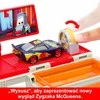 „Mattel Vehicles Cars“ mobili dažymo dirbtuvių automobilis su atidaroma priekaba (HPD82)