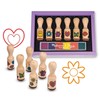 Medinių antspaudų su rankenėlėmis rinkinys Melissa & Doug