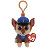 Breloczek TY Beanie Babies kepurė „Paw Patrol“ – Chase 8,5 cm