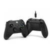 Microsoft Xbox Series belaidis valdiklis su USB-C kabeliu (Carbon Juodas)