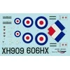 Mirage Surenkamas lėktuvo modelis „Gloster Javelin F Mk9“ / 872093