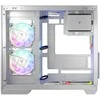 Kompiuterio Korpusas - MODECOM Panorama ARGB 5F MIDI Baltas