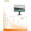AG Neovo LH-2403 - LED monitorius be mirgėjimo, HDMI, DP, VGA