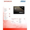 MSI Spatium S270 240GB