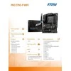 Pagrindinė plokštė MSI PRO Z790-P WIFI