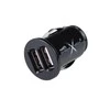 Automobilinis įkroviklis NATEC NUC-0564 12V/24V->2x USB 5V/2A, Mini, Juodas
