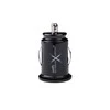 Automobilinis įkroviklis NATEC NUC-0564 12V/24V->2x USB 5V/2A, Mini, Juodas