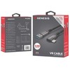 Genesis USB-C - USB-A 3.2 3.0m juoda PD 15W VR
