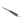 NATEC NMI-0776 mikrofono papildiklis Juodas mini lizdas 3,5 mm žemo triukšmo visaekcinis mikrofonas